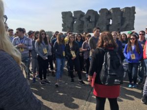 Image of Participants in Treblinka from 2018 March of the Living trip